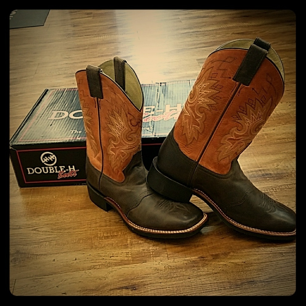 mens Double H boots